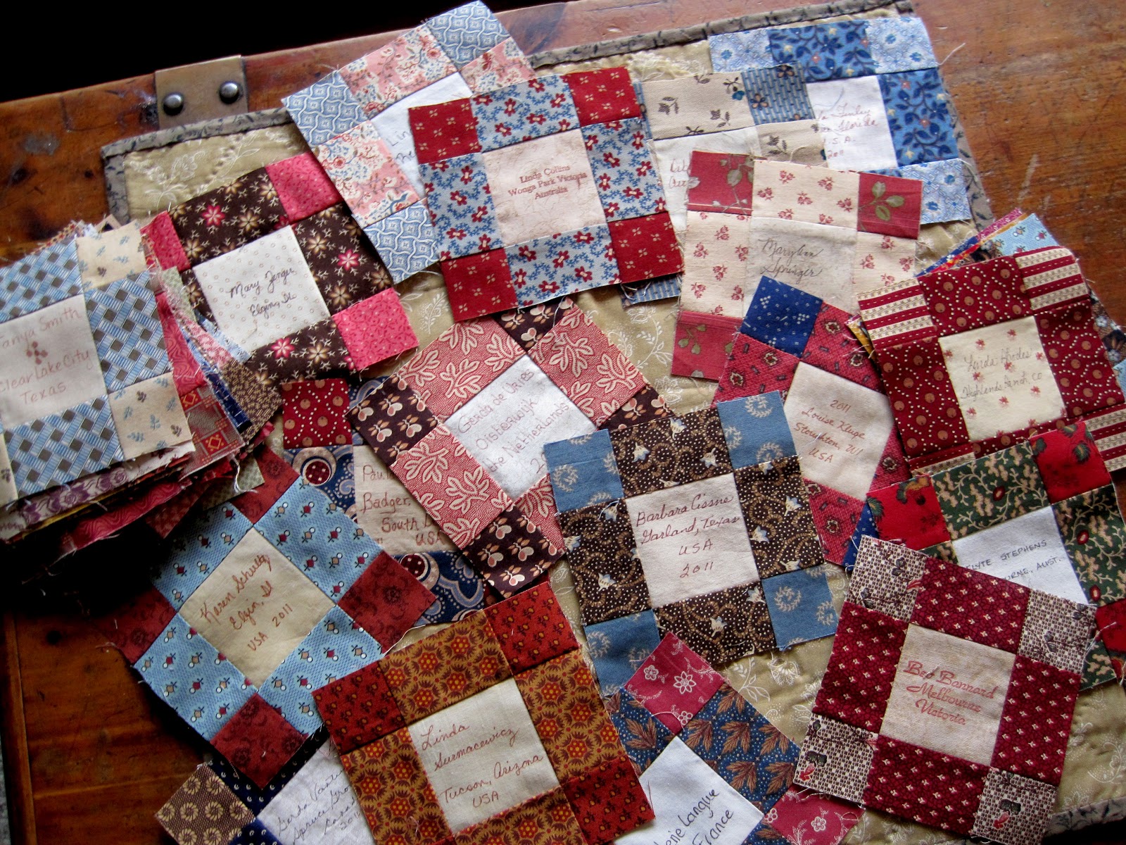 A Sentimental Quilter A Few Special Little Trifles