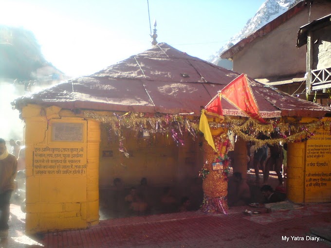 Other Places in Badrinath (Part II) - Tapt Kund, Panch Shilas and other Temples