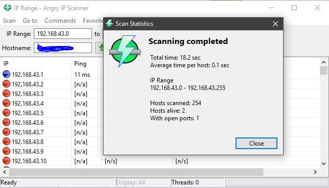 How To Use Angry Ip Scanner To Scan Ip And Open Ports My Pc Ethics