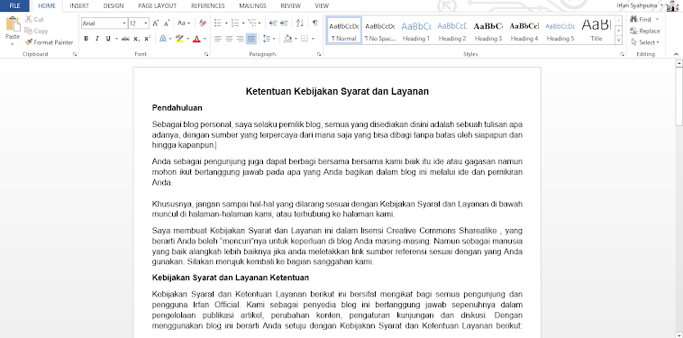 Membuat File PDF di Microsoft Word 2010 dan 2013 Membuat File PDF di Microsoft Word 2010 dan 2013