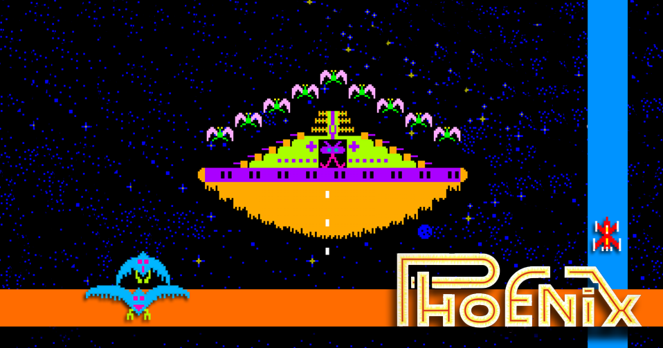 Phoenix (Arcade), o criador da tradição de “chefões” nos videogames