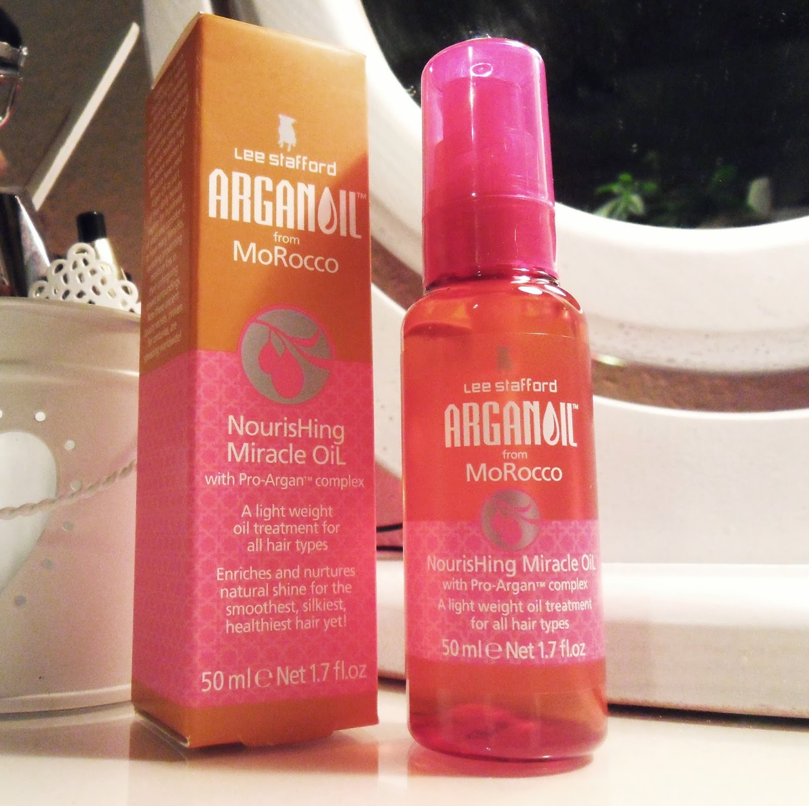 LEE STAFFORD argan oil nourishing miracle oil