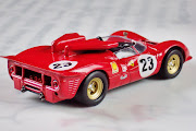Ferrari 350 P4 CanAm model made by me from a Fabbri model of a Ferrari 340 . (ferrari)