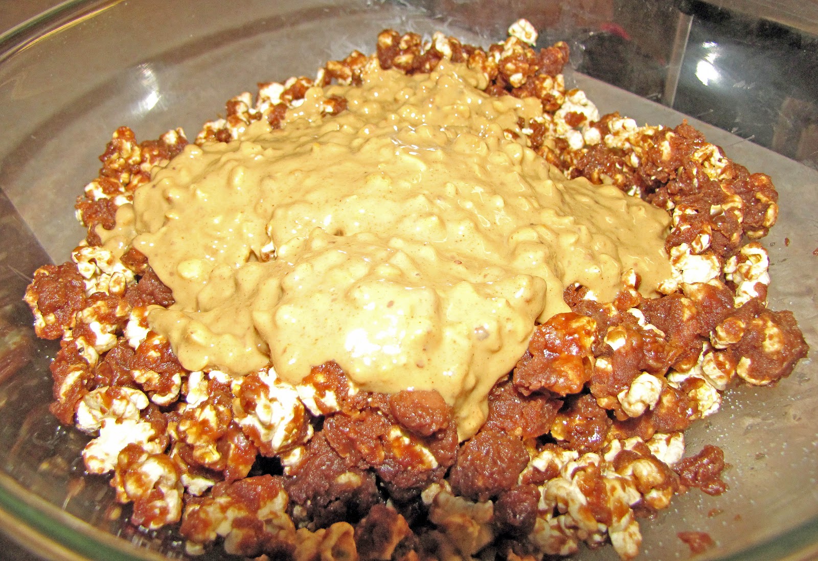 The ChocoAholic Chocolate Peanut Butter Popcorn