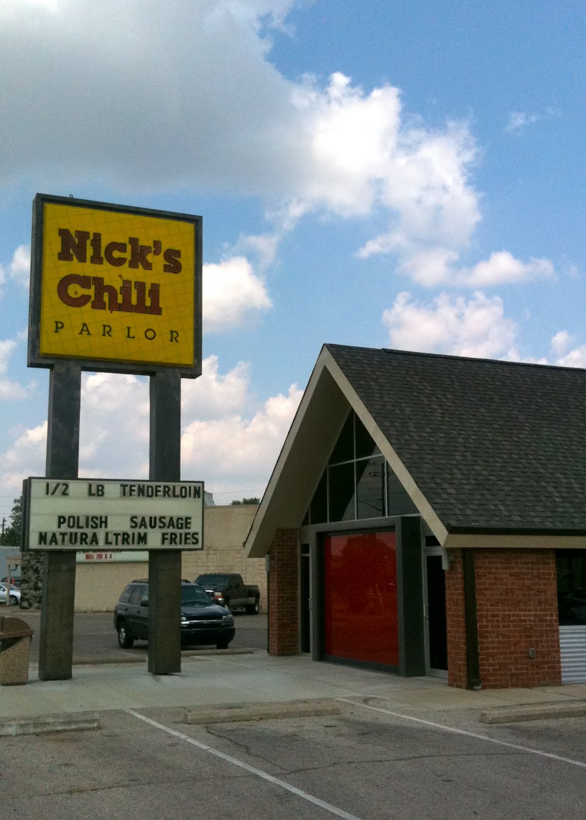 All Your Food Are Belong To Us. Nick’s Chili Parlor