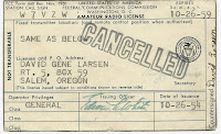 David Larsen Radio License