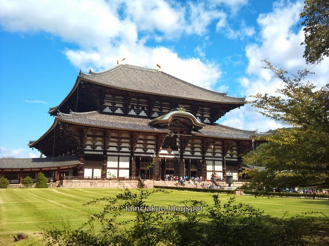 Todaiji temple we visited on Nara day trip