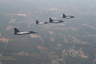 Indian Light Combat Aircraft, LCA Tejas. Formation Flights