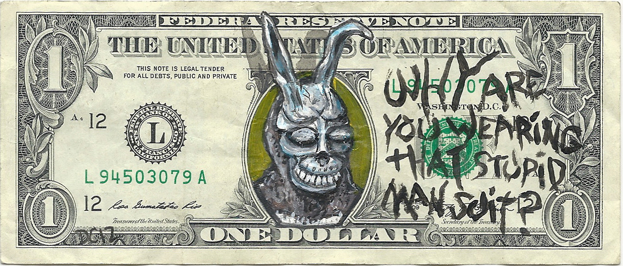 The Art of Donovan Clark Money Art. An art project by Donovan Clark