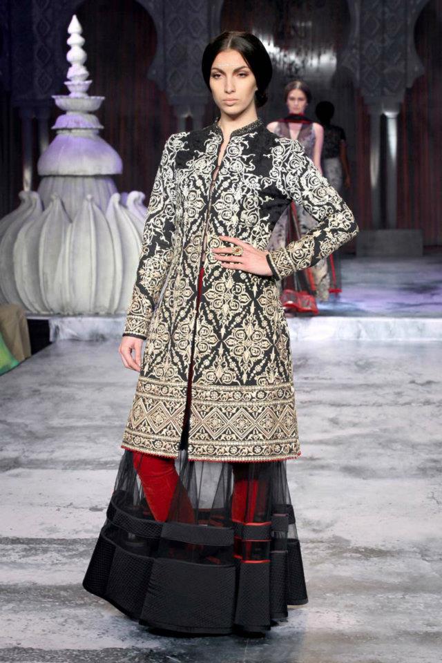 Collection at pcj delhi couture week by rina dhaka Collection at pcj delhi couture