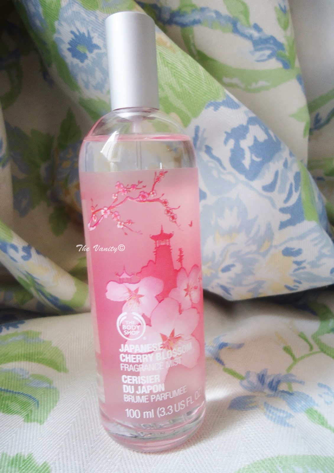 The Body shop Japanese cherry blossom fragrance review The Vanity