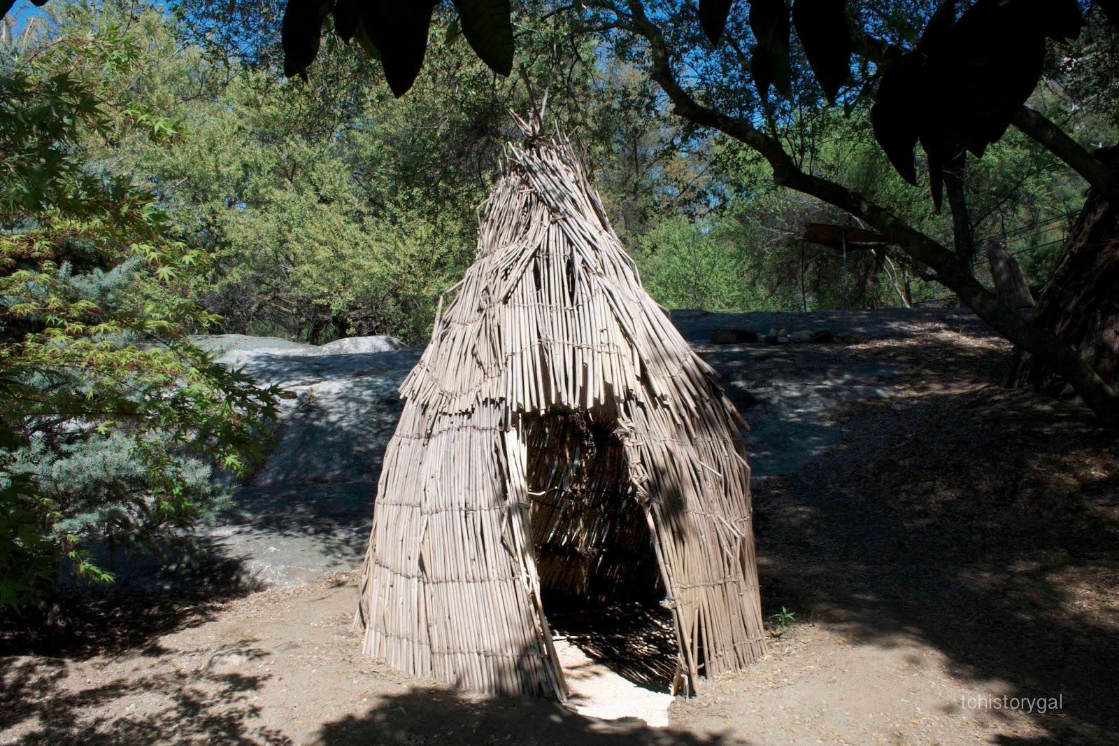 TC History Gal Productions California Yokuts Housing Displayed at