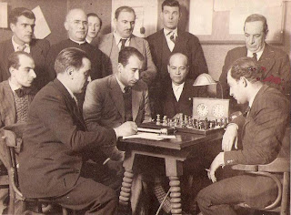 Partida de ajedrez del encuentro Doménech-Koltanowski en 1934