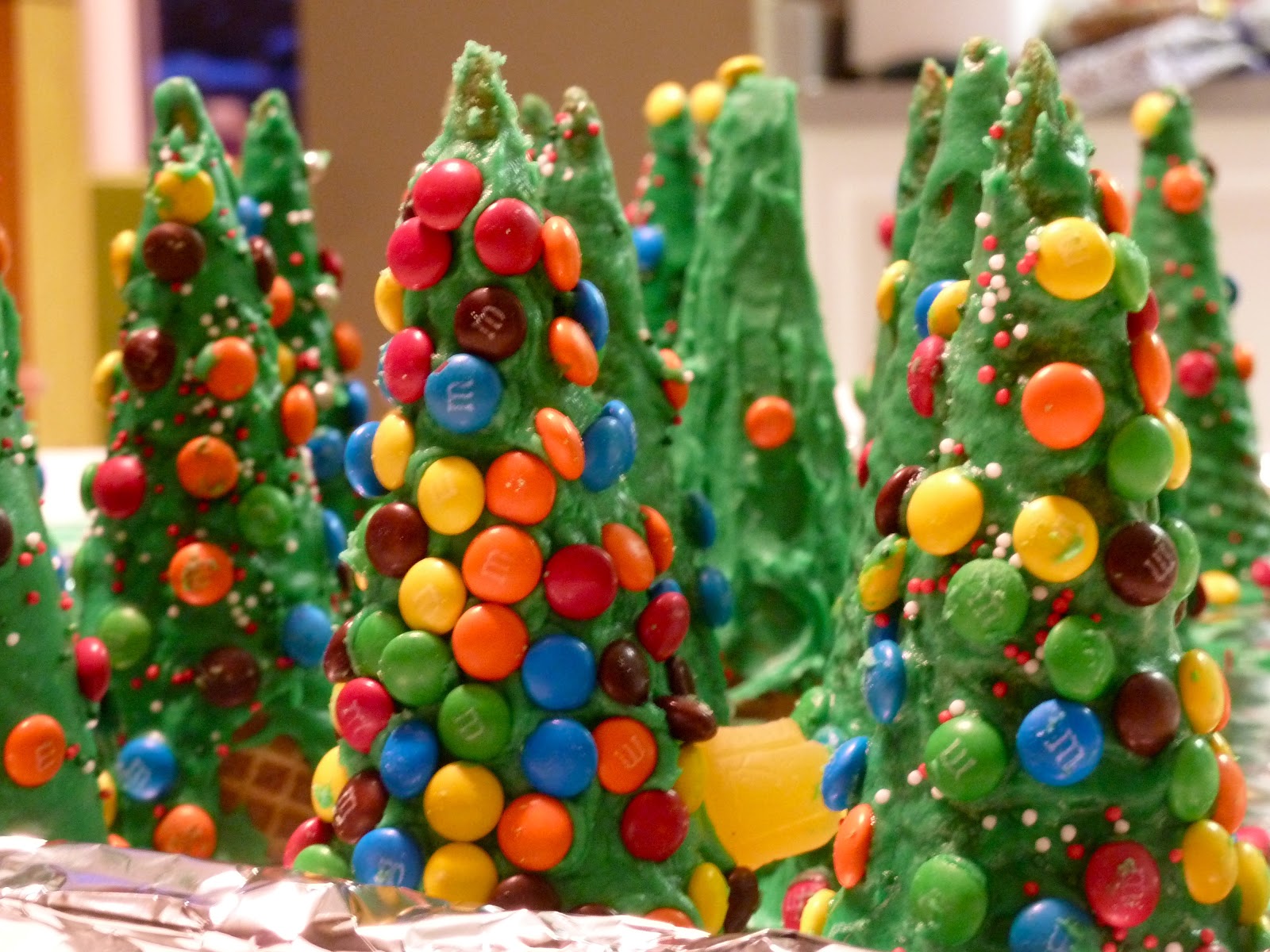 Ruth's Rambles... Edible Christmas Tree Craft
