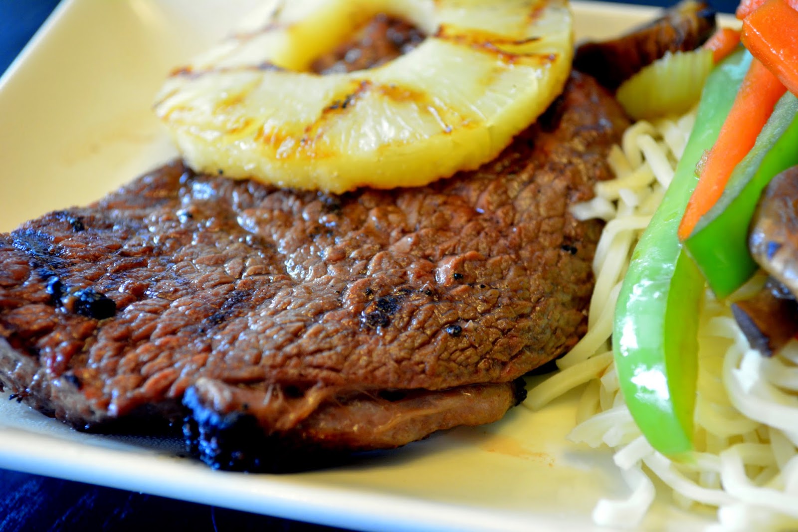 Ladybug's Landing Grilled Pineapple Ginger Steak