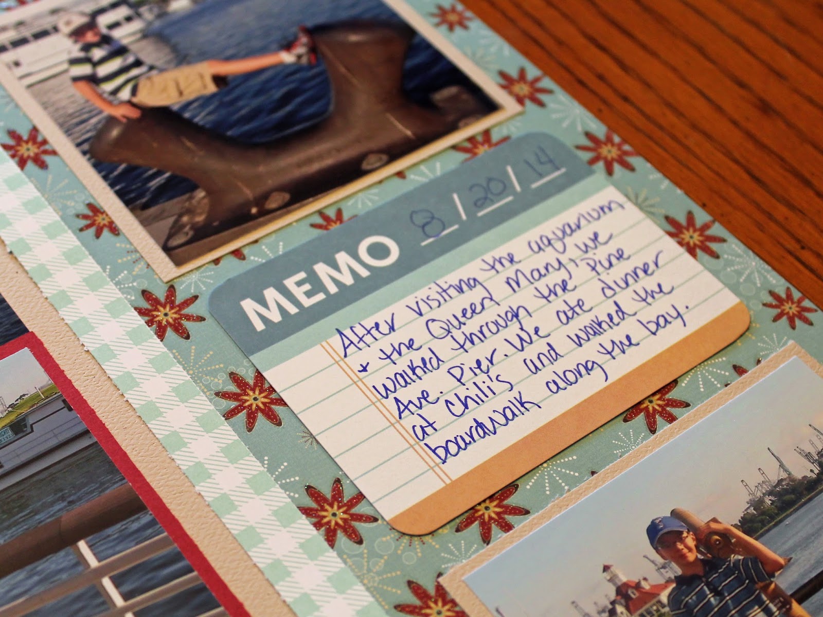 Adventure Scrapbooks Journaling Versus Labeling Your Scrapbook Pages