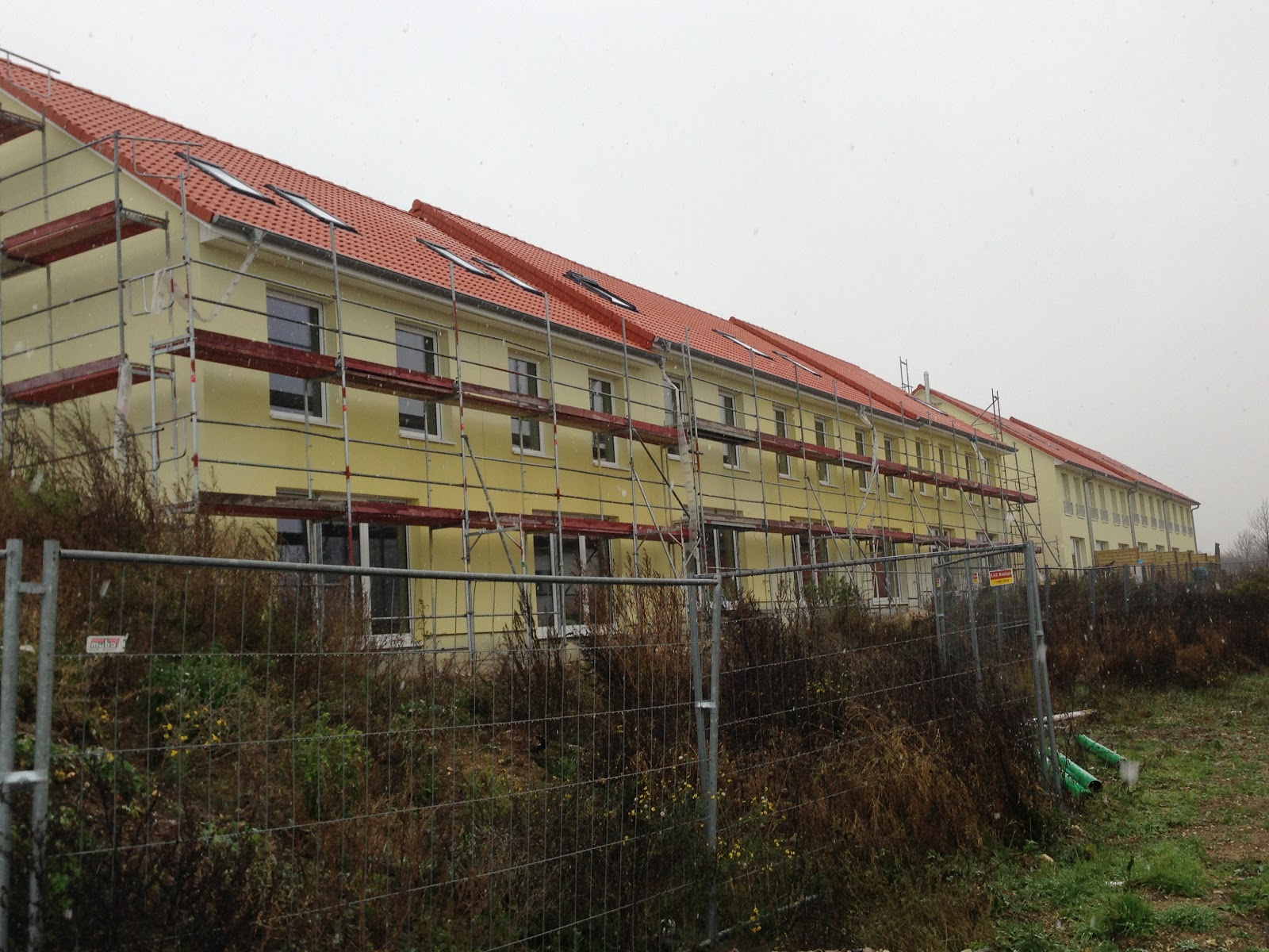 Bau Eines Reihenendhauses Im Dribusch 2012