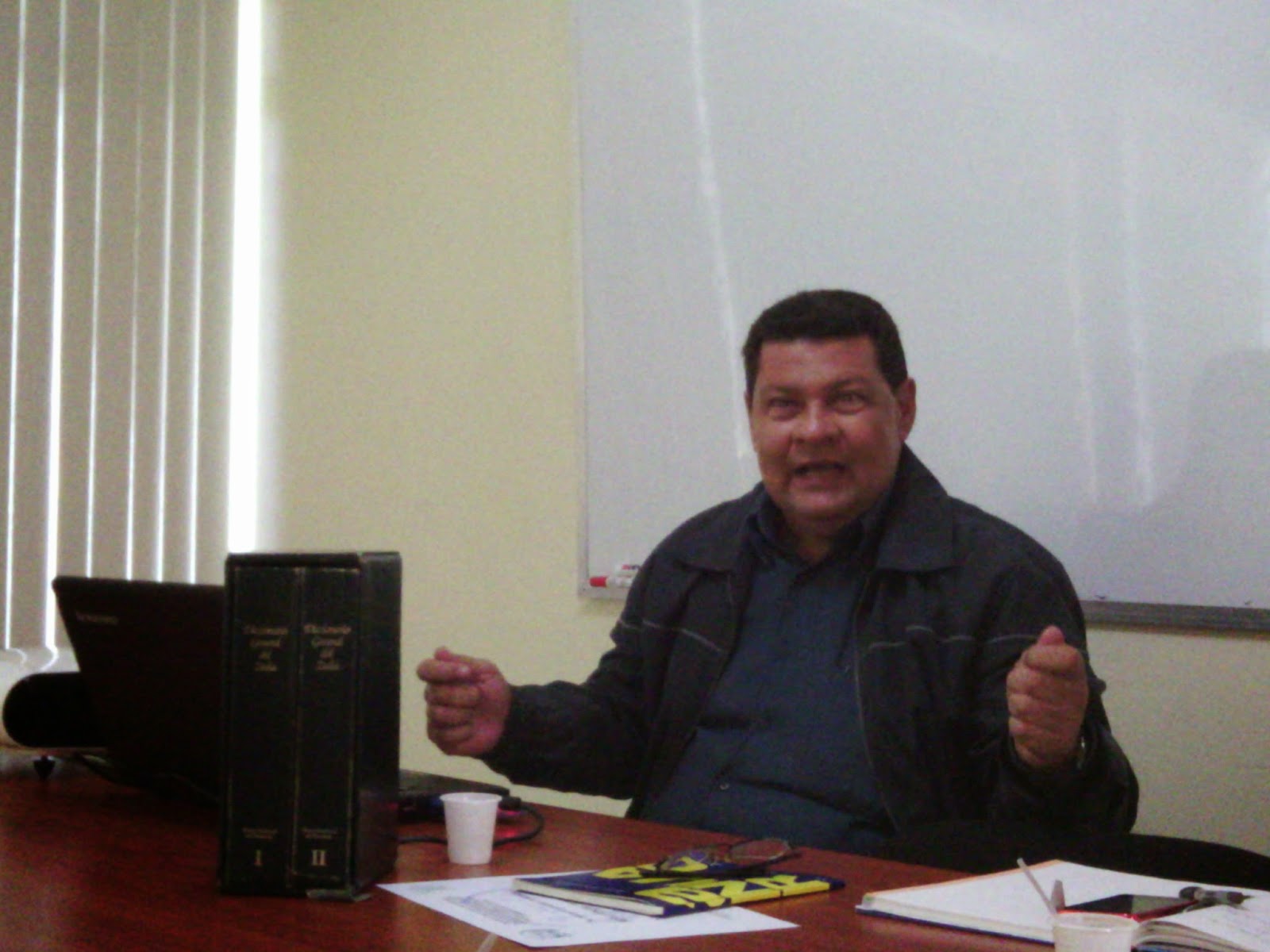 Jesús Ángel Parra señaló que la actividad dirigida por el profesor Alí López, está marcada por una línea de investigación léxico-gráfica-histórica (Cortesía)