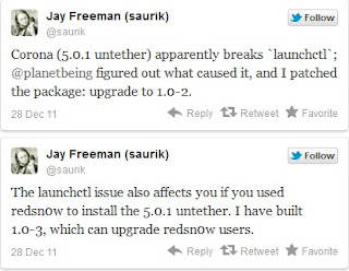 Fix Launchctl Error - Corona iOS 5.0.1 Fix Launchctl Error - Corona iOS 5.0.1