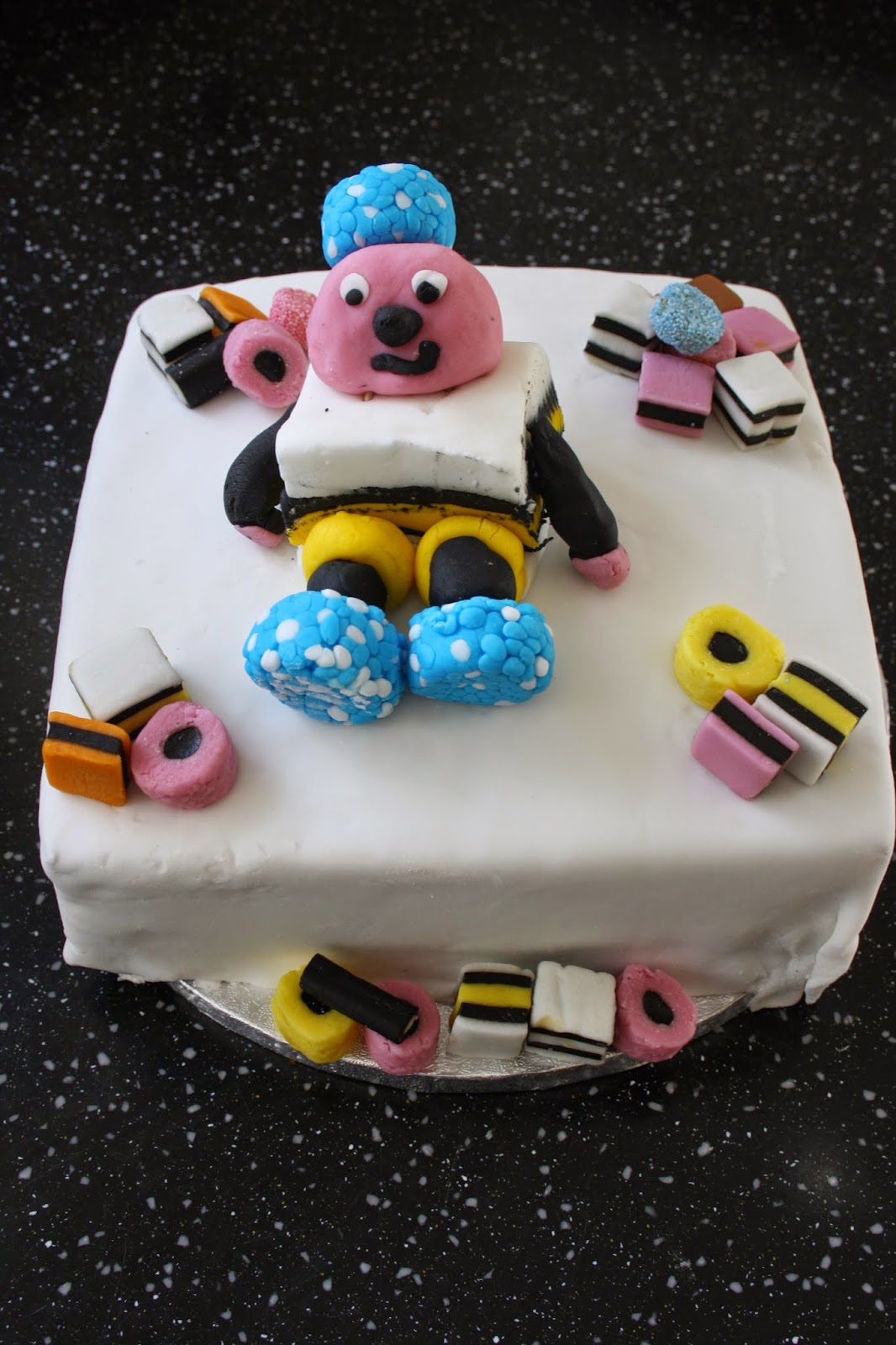 Caroline Makes.... Bertie Bassett Liquorice Allsorts Cake