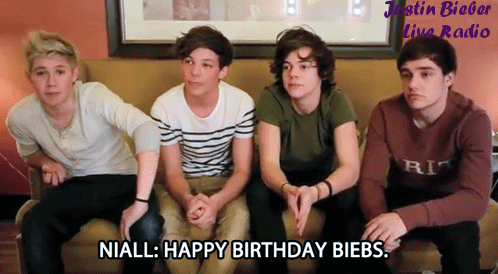 Here For Justin One Direction Wishes Justin Bieber Birthday