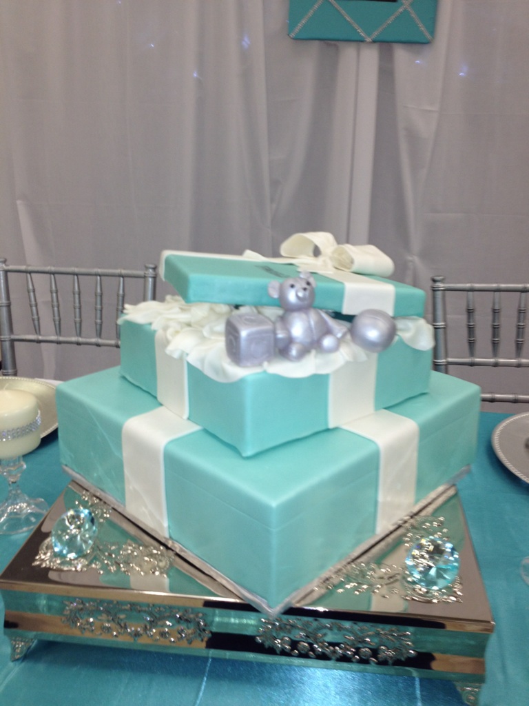 modern girl events Tiffany Themed Baby Shower