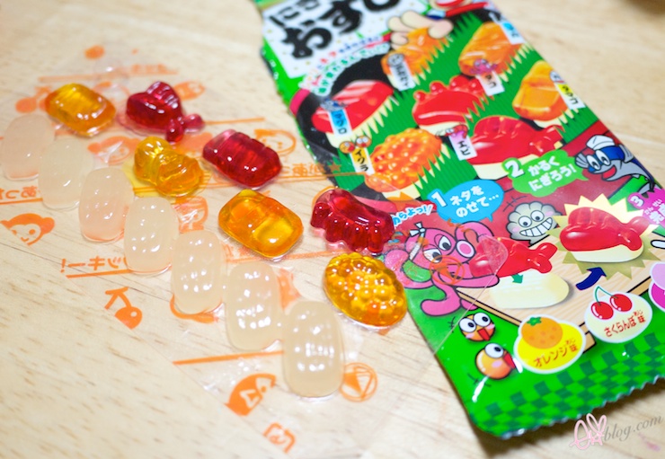 Japanese snack Collagen, takoyaki & sushi + giveaway!