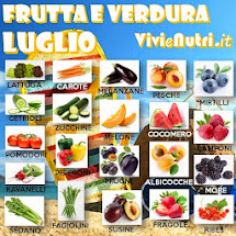 frutta e verdura di luglio