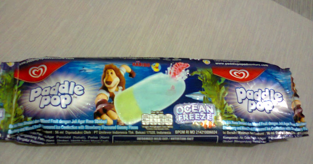 All about Food! Paddle pop ice cream