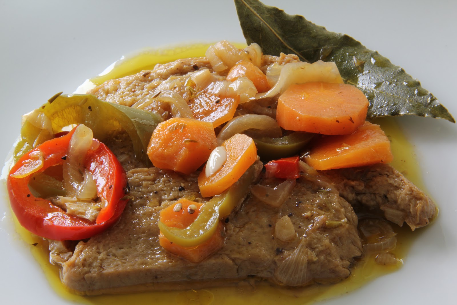 VEGAN SEITAN EN ESCABECHE