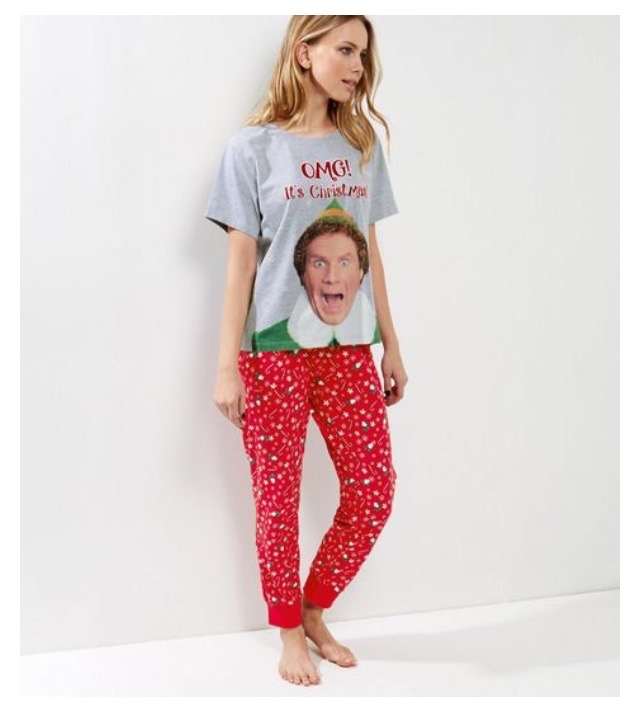 elf movie pyjamas