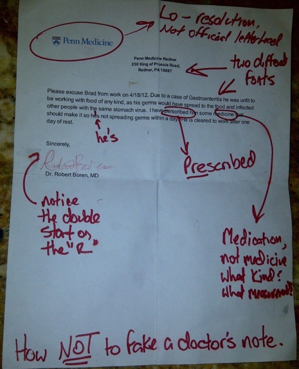 blade 7184 how not to fake a doctor 39 s note free fake doctors note generator
