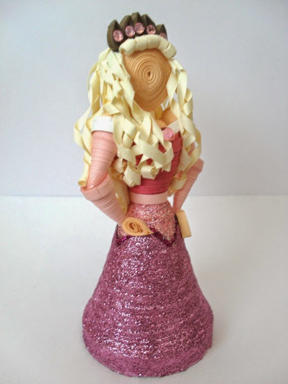 3D paper quilling Disney characters craft art ideas