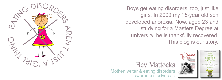 Eating disorders in boys: my teenage son's recovery from anorexia.