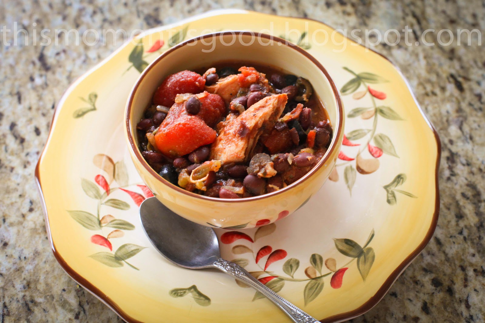 SLOW COOKER SOUTHWEST CHICKEN Loom Knitting by This Moment is Good!