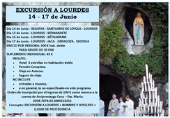 Excursión a Lourdes