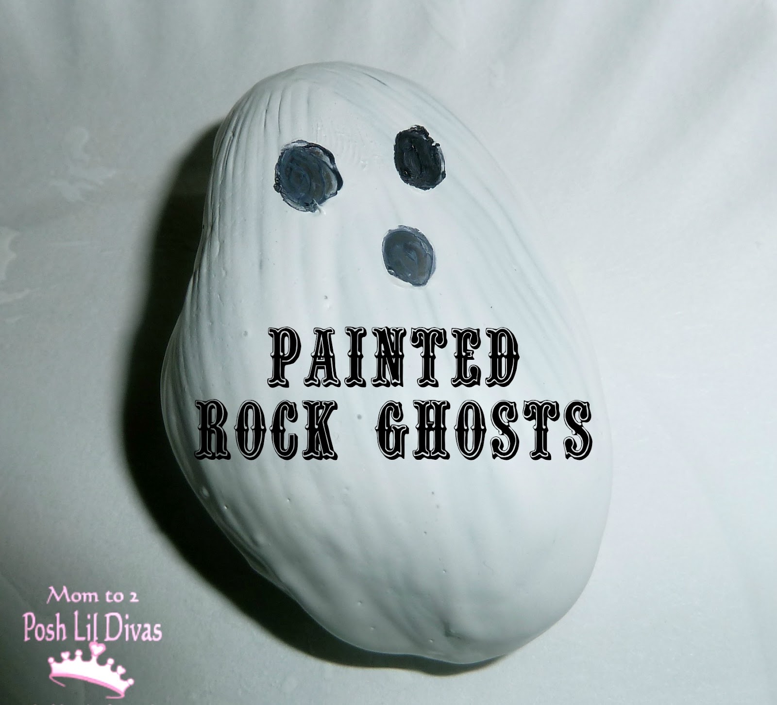 Mom to 2 Posh Lil Divas PreK/K Halloween Theme Ghosts Rocks