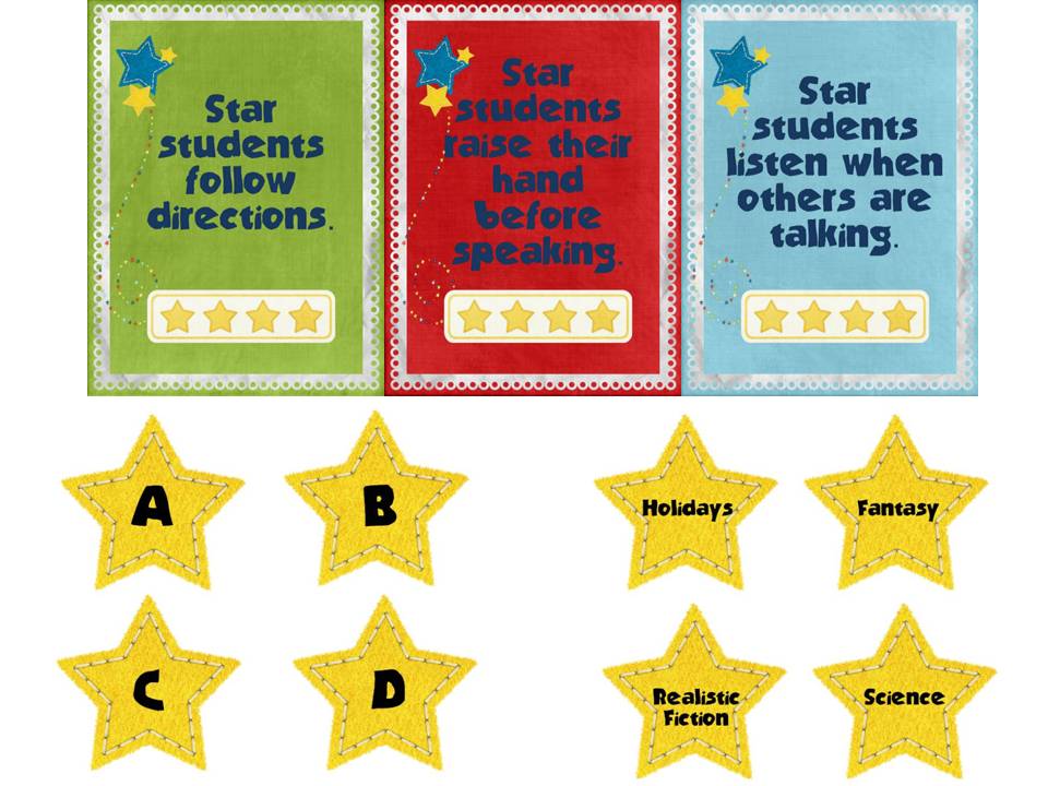Diary of a Not So Wimpy Teacher: Star Themed Classroom!