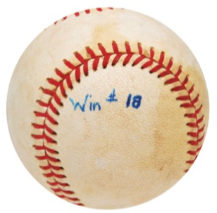 Dodgers Blue Heaven: Important Game Used Baseballs from Orel Hershiser