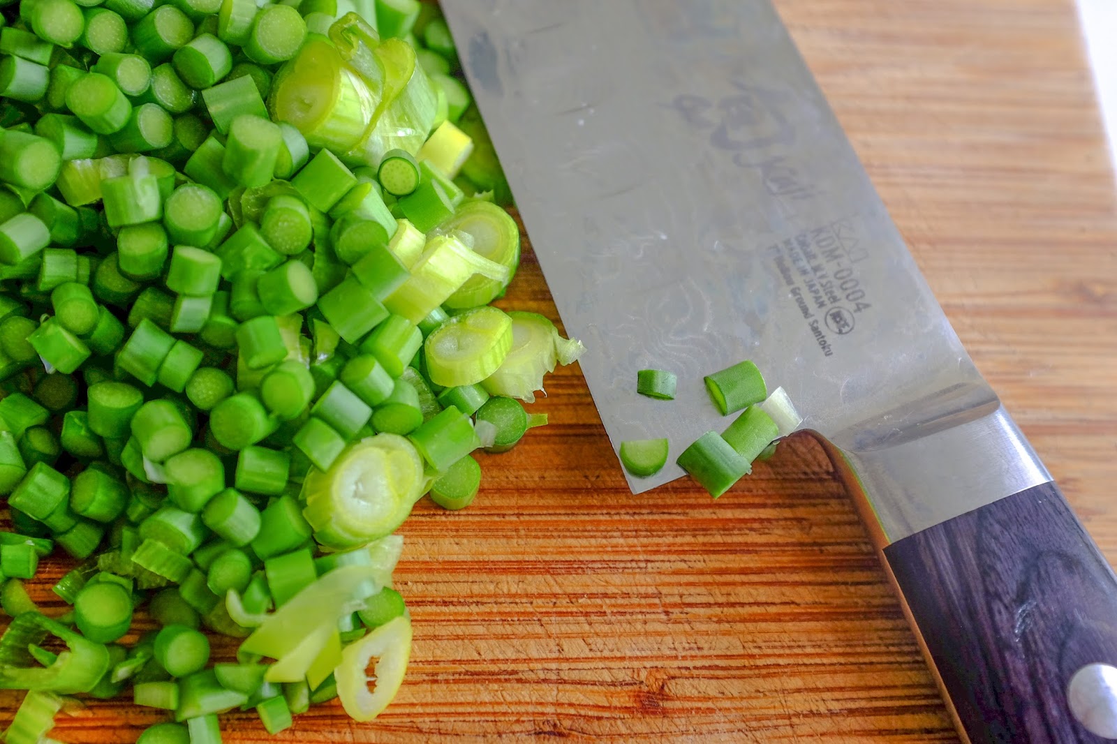CAKE ON THE BRAIN Garlic Scapes Potstickers