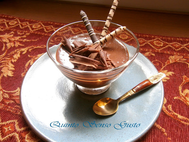 Mousse al Cioccolato fondente light