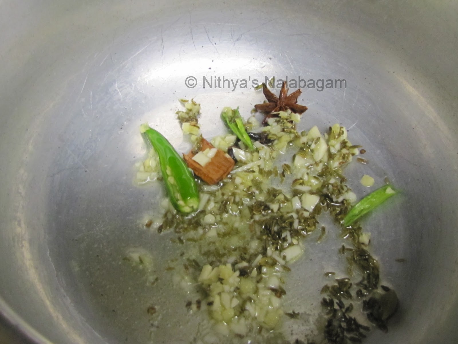 Potato Biryani Aloo Biryani in Pressure Cooker Nithya's Nalabagam