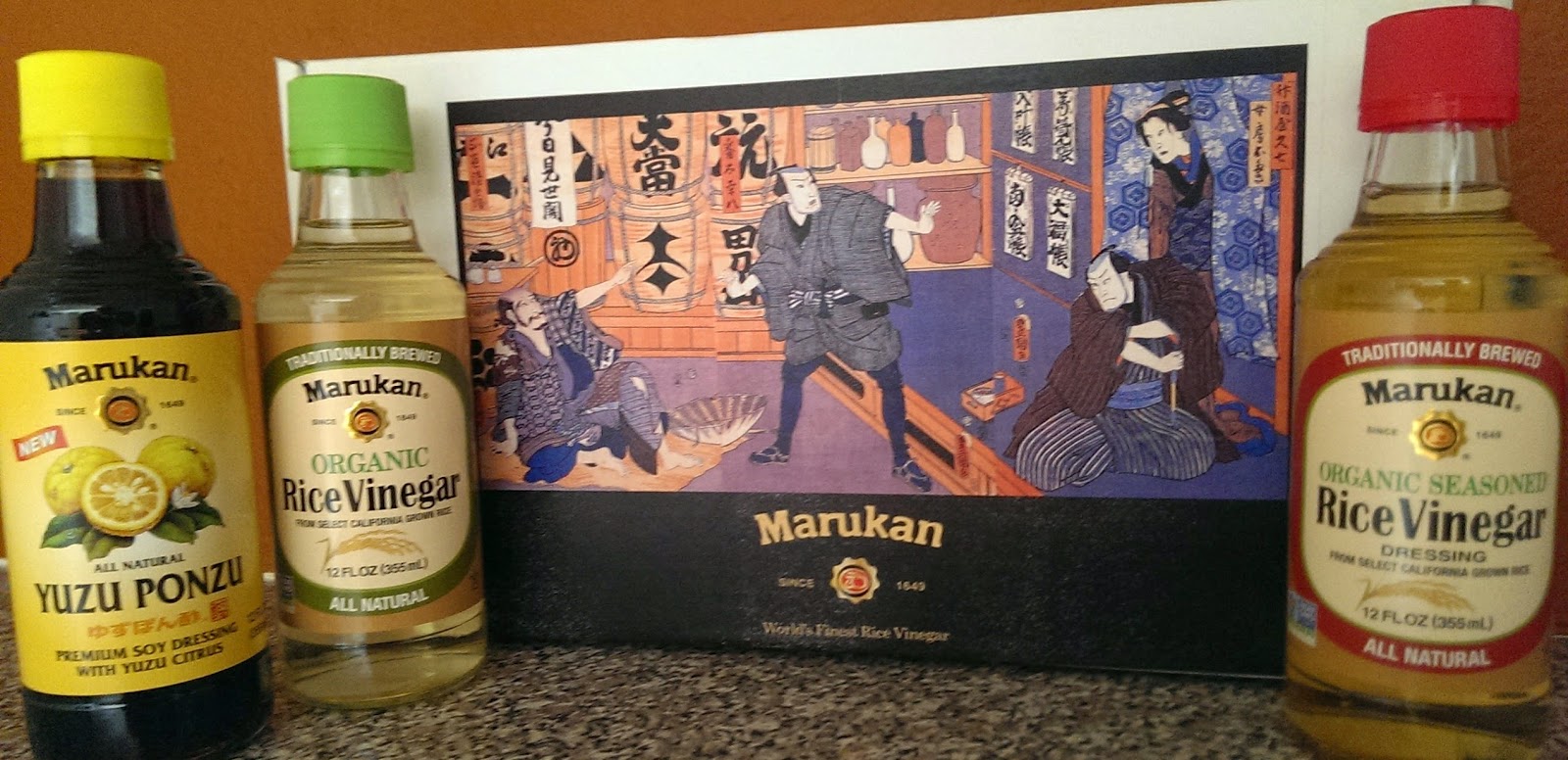 One Mother. One Daughter. One love for food. Marukan Rice Vinegar