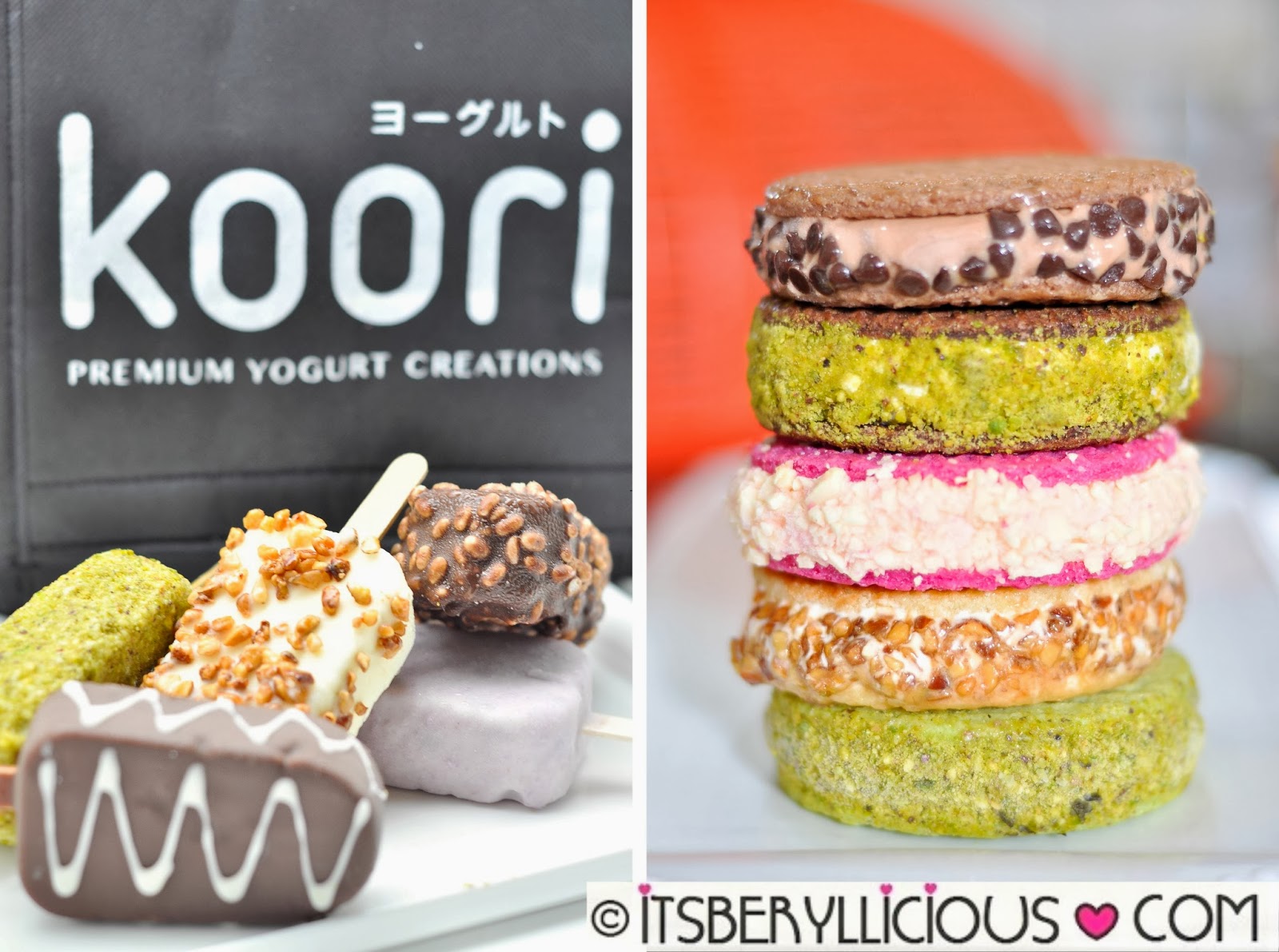 Koori Premium Yogurt Creations Japanese Yogurt Bars & Sandwich