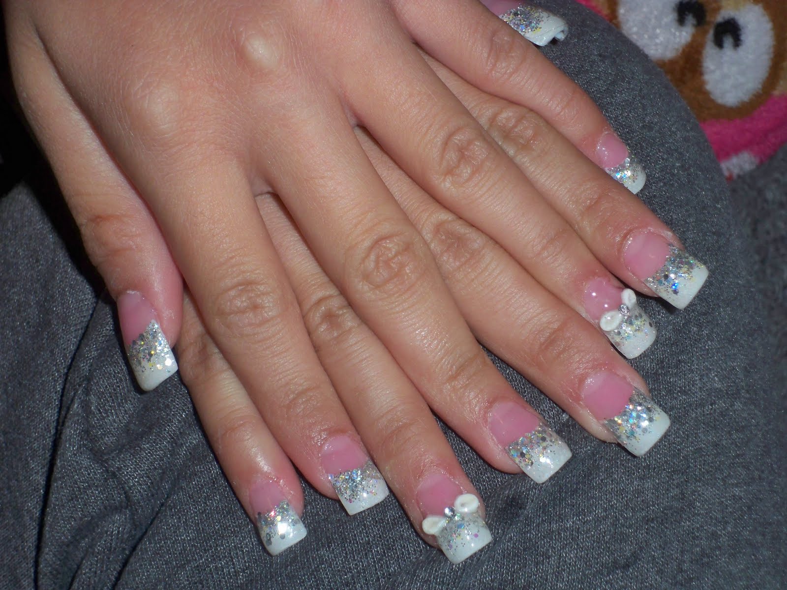 Beauty is from within... Acrylic Nail Slideshow Tutorial French Tip w