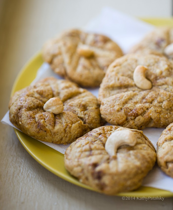 "Cashews Just Want to Have Fun" Cookies. Warm and Chewy! Vegan Recipe