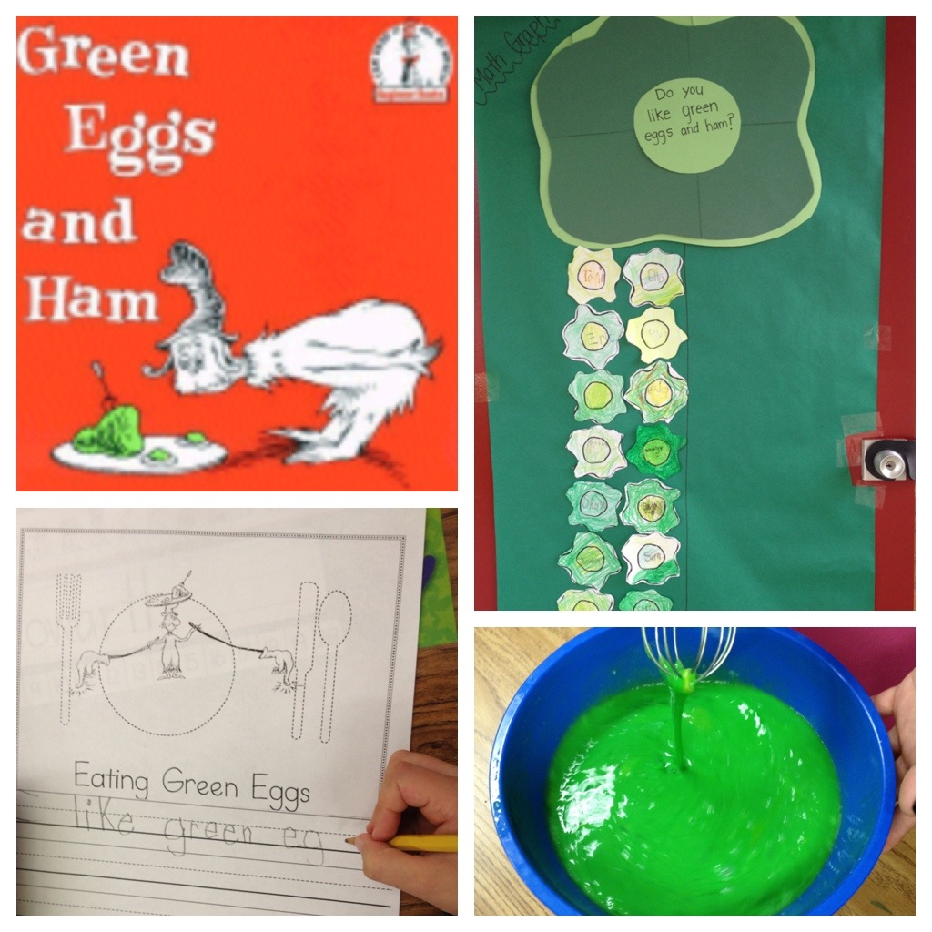 Green Eggs and Ham in Class Apples and ABC's