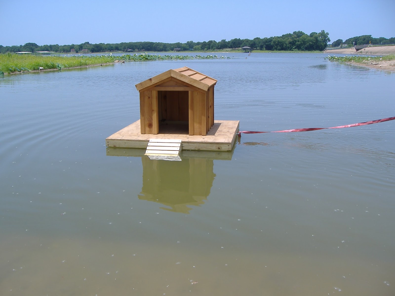 Custom Floating DuckHouse