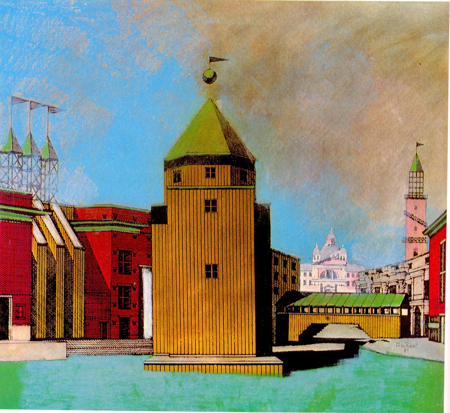 ArtChist Teatro del Mondo en la Bienal de Venecia 1979 Aldo Rossi