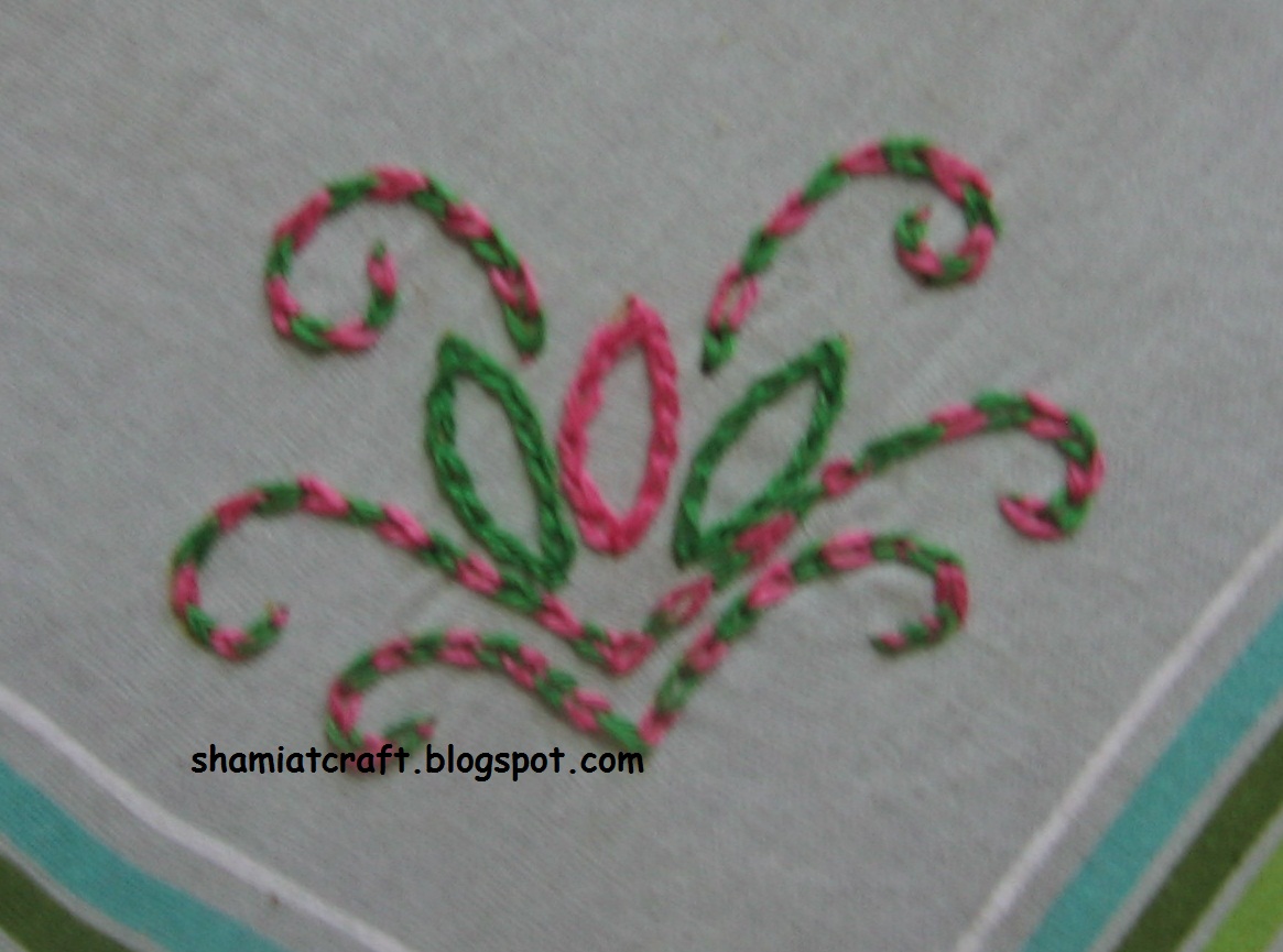 My craft works Tast 2012 Week 46, Magic Chain Stitch